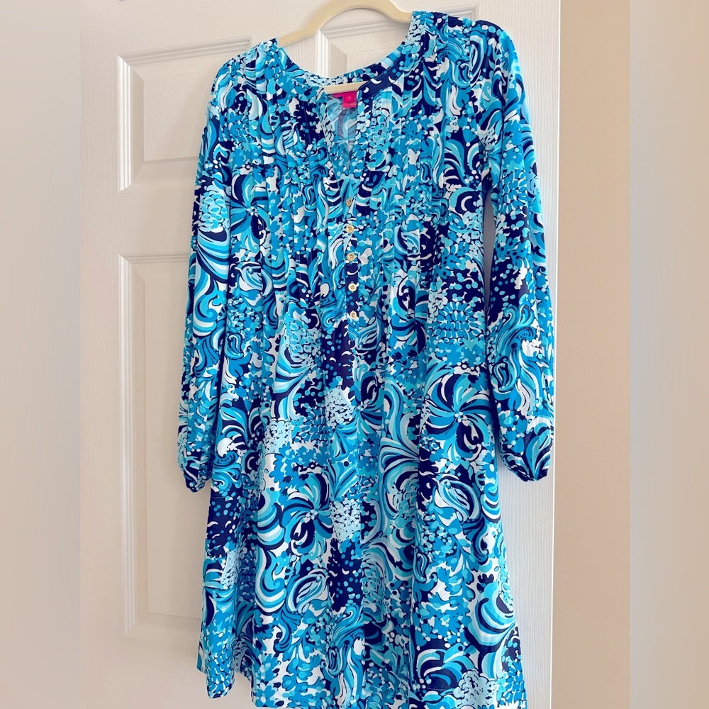 UPF 50+ SEANA CHILLYLILLY DRESS IN RESORT WHITE MERMAZING